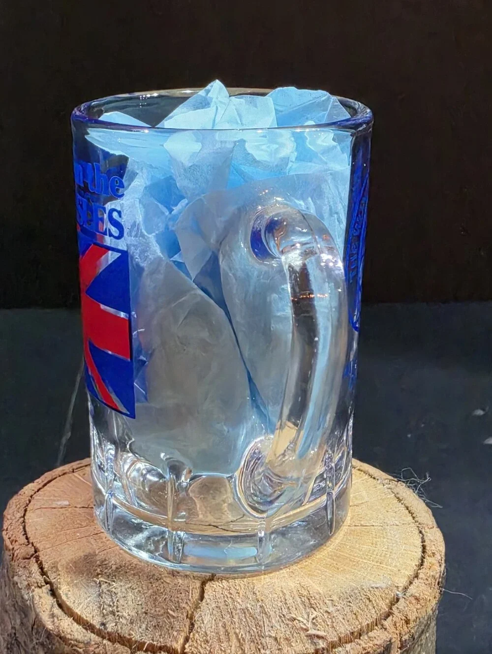 VTG Wheels Inn Chatham Ontario Mini Beer Mug Shot Glass Home Bar Decor